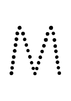 Thumbnail of letter M