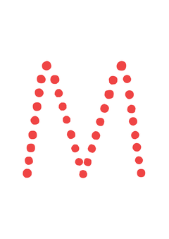 Thumbnail of letter M