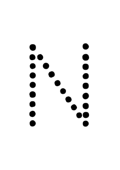 Thumbnail of letter N