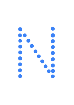 Thumbnail of letter N