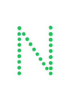 Thumbnail of letter N