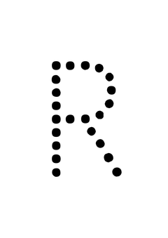 Thumbnail of letter R