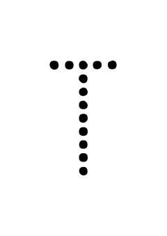 Thumbnail of letter T