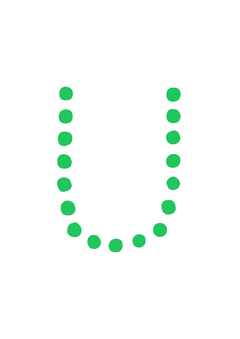 Thumbnail of letter U