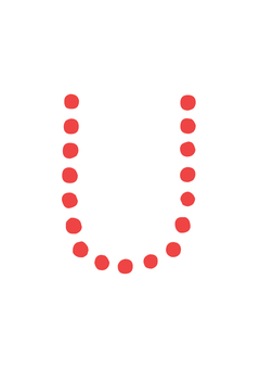 Thumbnail of letter U