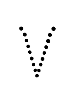 Thumbnail of letter V