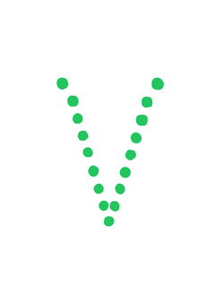 Thumbnail of letter V