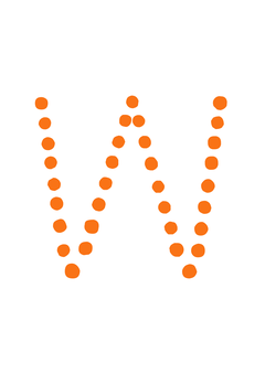Thumbnail of letter W