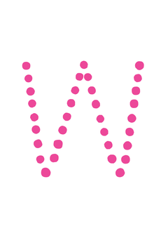 Thumbnail of letter W