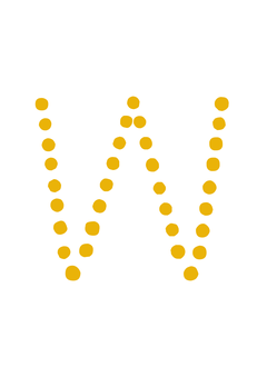 Thumbnail of letter W