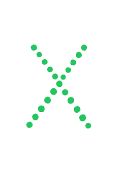 Thumbnail of letter X