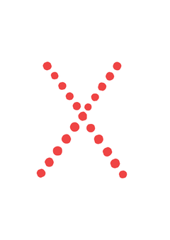 Thumbnail of letter X