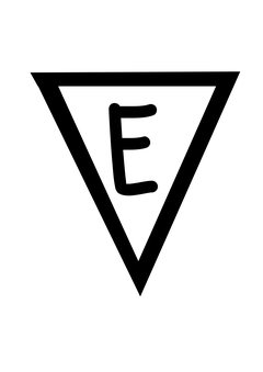 Thumbnail of letter E