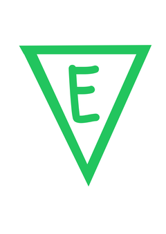 Thumbnail of letter E