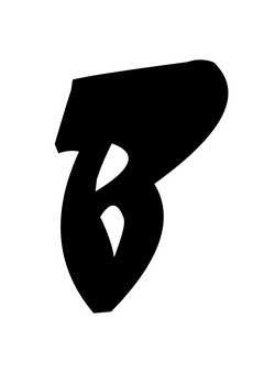 Thumbnail of letter B