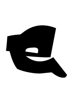 Thumbnail of letter E
