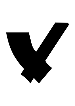 Thumbnail of letter V