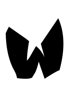Thumbnail of letter W