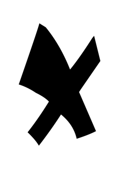 Thumbnail of letter X