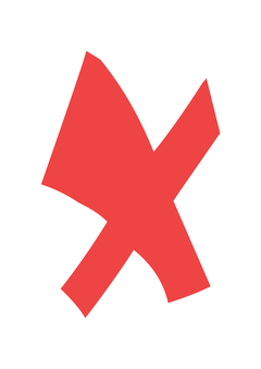Thumbnail of letter X