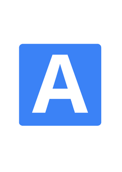 Thumbnail of letter A