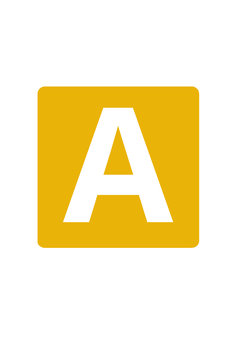 Thumbnail of letter A