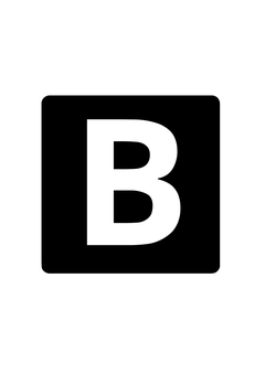 Thumbnail of letter B
