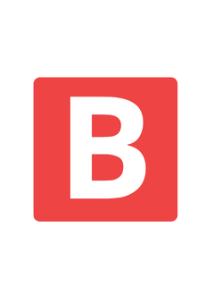Thumbnail of letter B