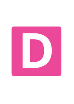 Thumbnail of letter D