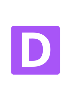 Thumbnail of letter D