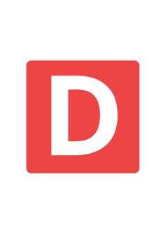 Thumbnail of letter D
