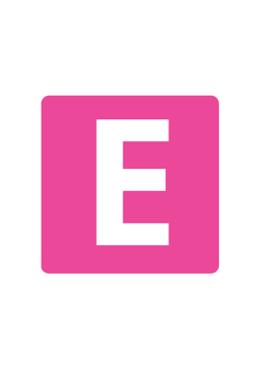 Thumbnail of letter E
