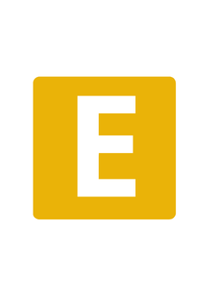 Thumbnail of letter E