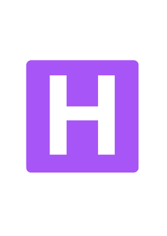 Thumbnail of letter H