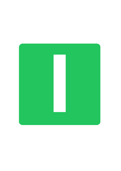 Thumbnail of letter I