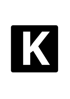 Thumbnail of letter K