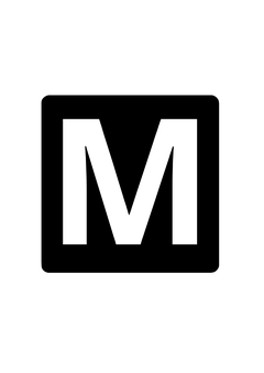 Thumbnail of letter M