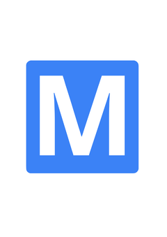 Thumbnail of letter M