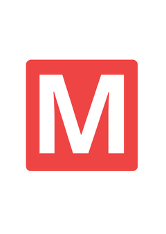 Thumbnail of letter M