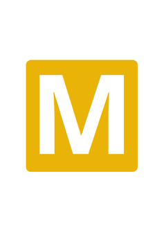 Thumbnail of letter M