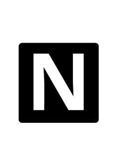 Thumbnail of letter N