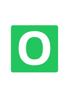 Thumbnail of letter O