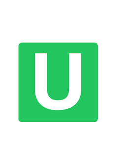 Thumbnail of letter U