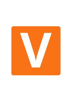Thumbnail of letter V