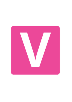 Thumbnail of letter V
