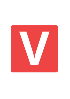 Thumbnail of letter V