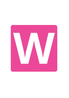 Thumbnail of letter W