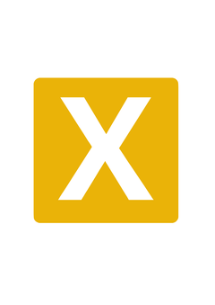 Thumbnail of letter X
