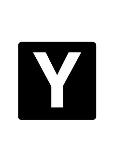 Thumbnail of letter Y