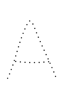 Thumbnail of letter A